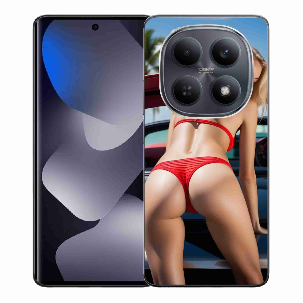 Gél borító mmCase a Xiaomi Redmi Note 15 4G-hez - szexi nő 2