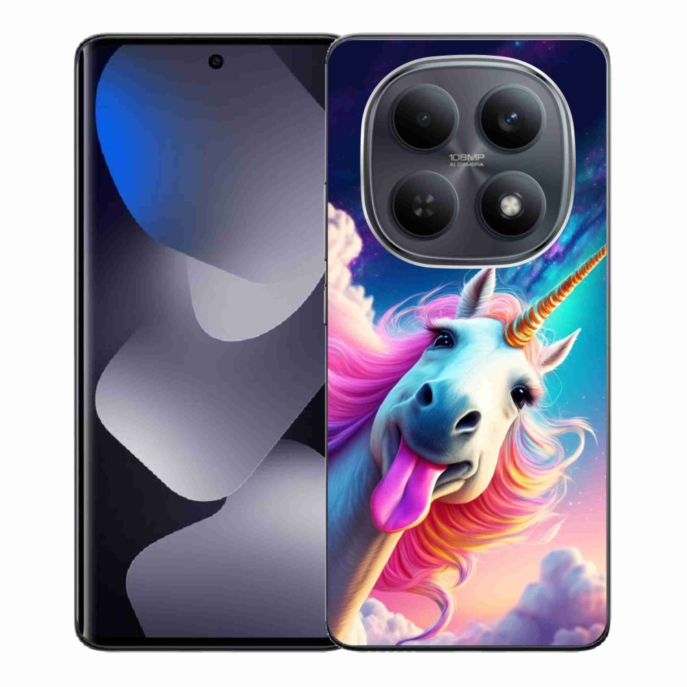 Gél borítás mmCase a Xiaomi Redmi Note 15 4G-hez - őrült egyszarvú