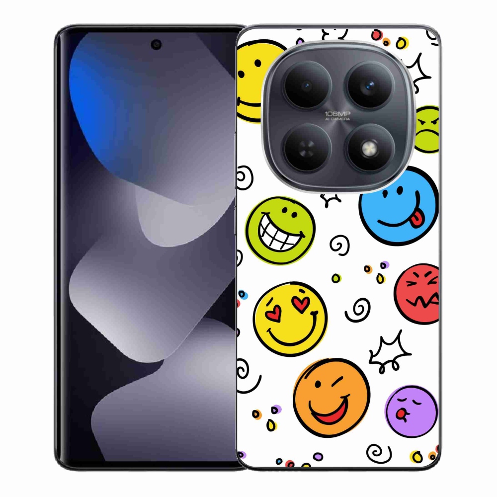 Gél borítás mmCase a Xiaomi Redmi Note 15 4G-hez - smiley-k