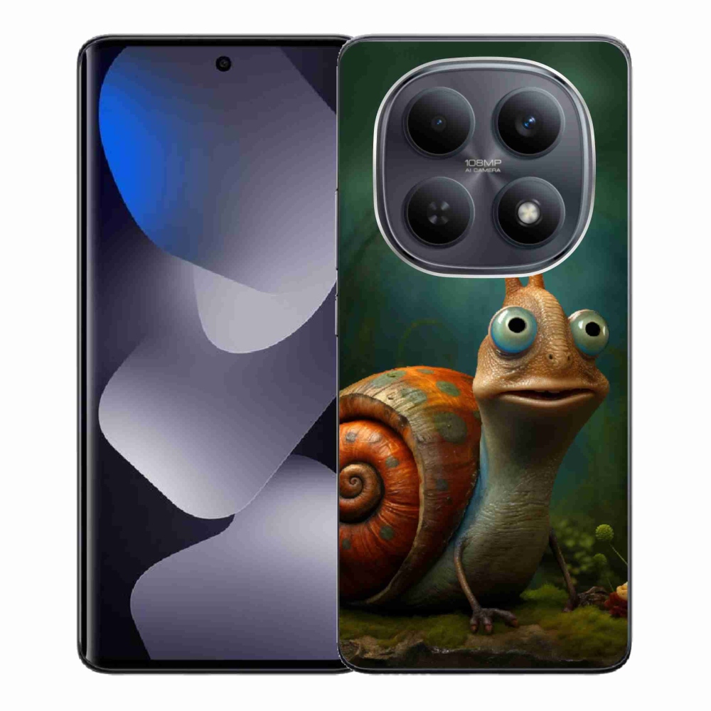 Gél borítás mmCase a Xiaomi Redmi Note 15 4G-hez - csiga