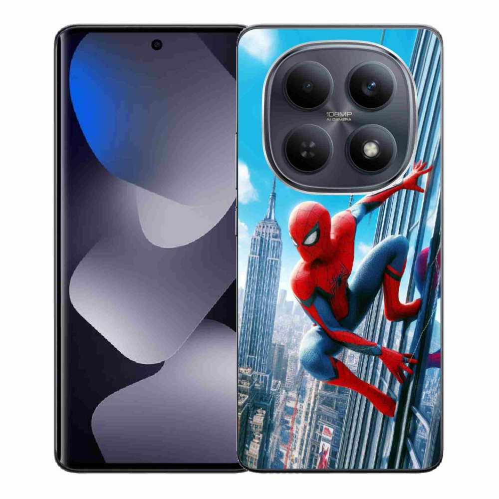 Gél borítás mmCase a Xiaomi Redmi Note 15 4G-hez - spiderman
