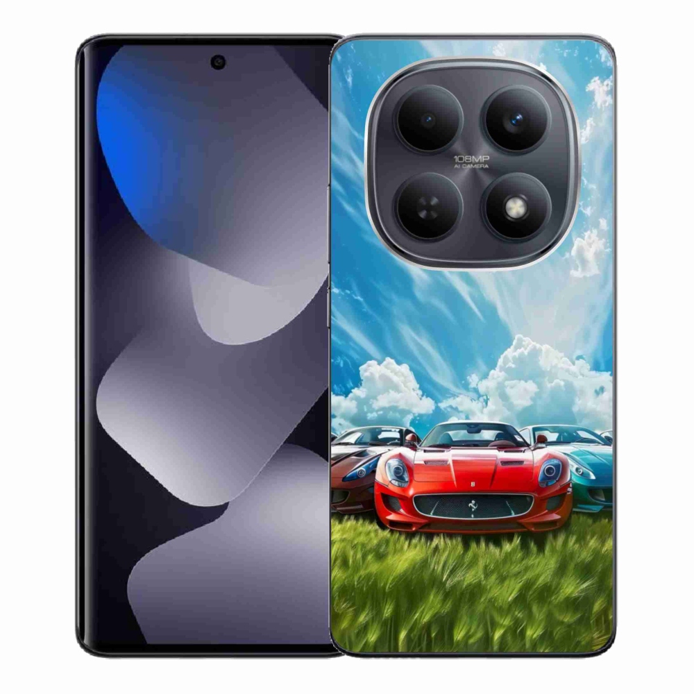 Gél borítás mmCase a Xiaomi Redmi Note 15 4G - sportkocsikhoz