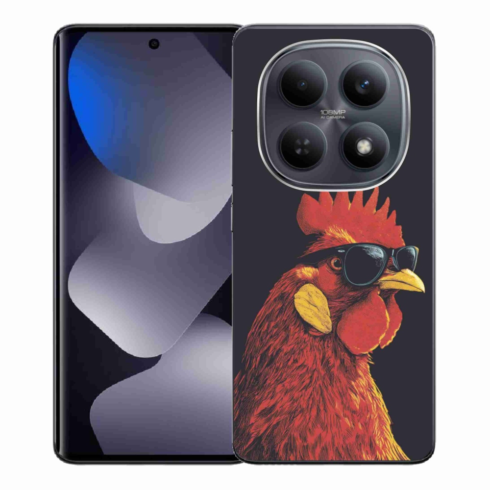 Gél borítás mmCase a Xiaomi Redmi Note 15 4G-hez - stílusos kakas