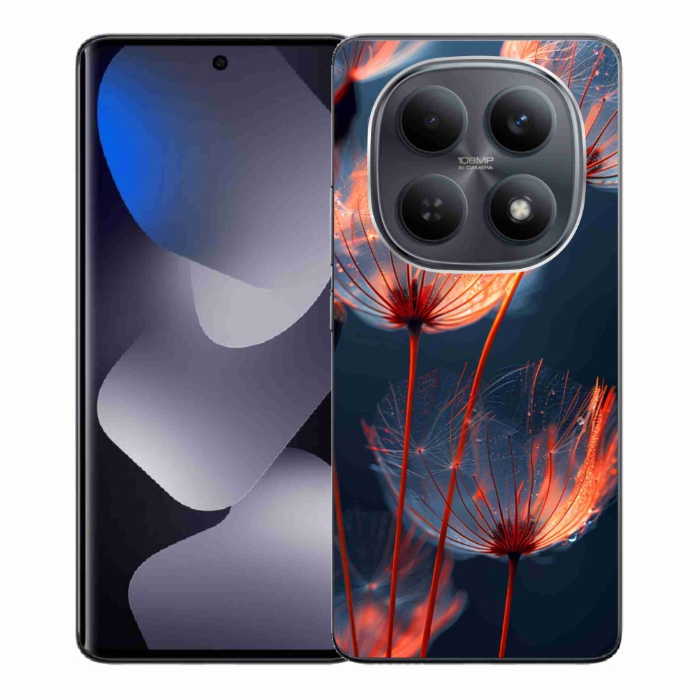 Gél borítás mmCase a Xiaomi Redmi Note 15 4G-hez - világító pehely