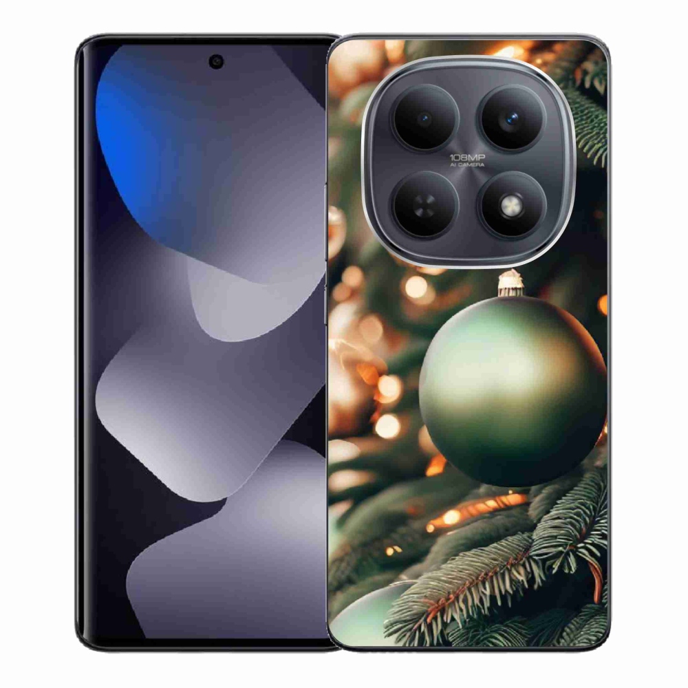 Gél borítás mmCase a Xiaomi Redmi Note 15 4G-hez - karácsonyi dekorációk 1