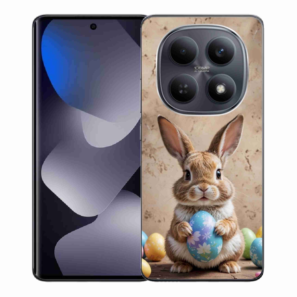 Gél borítás mmCase a Xiaomi Redmi Note 15 4G-hez - Húsvéti nyuszi