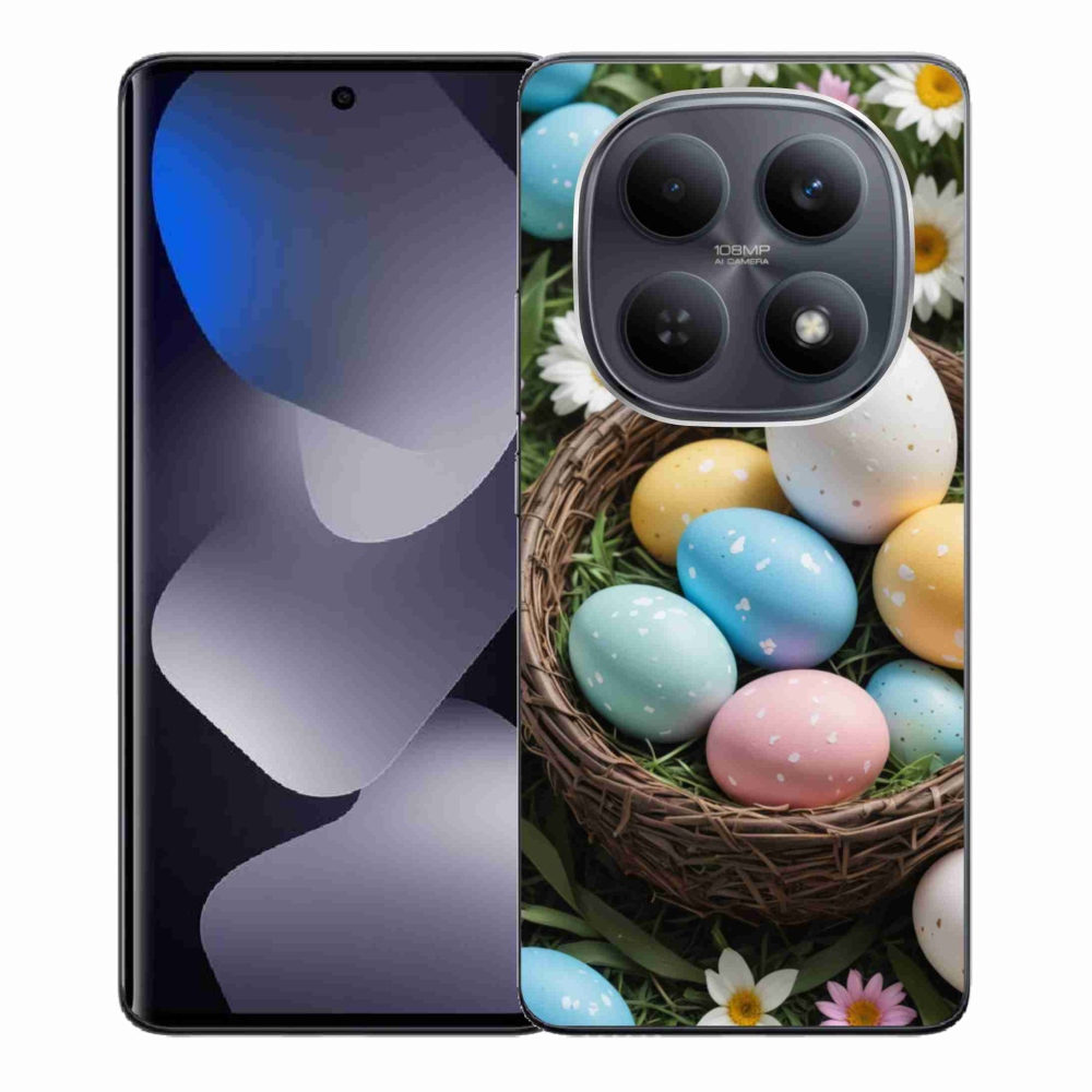 Gél borítás mmCase a Xiaomi Redmi Note 15 4G-hez - Húsvéti tojások 2