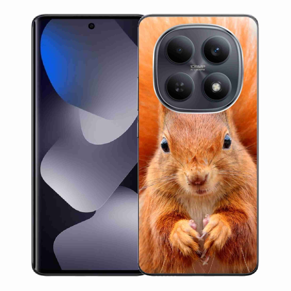 Gél borítás mmCase a Xiaomi Redmi Note 15 4G - mókushoz
