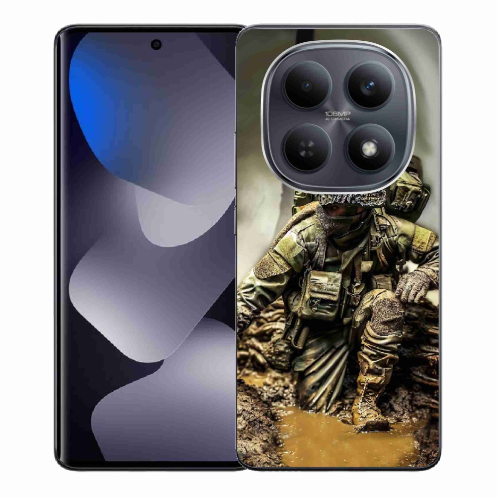 Gél borítás mmCase a Xiaomi Redmi Note 15 4G - katonás