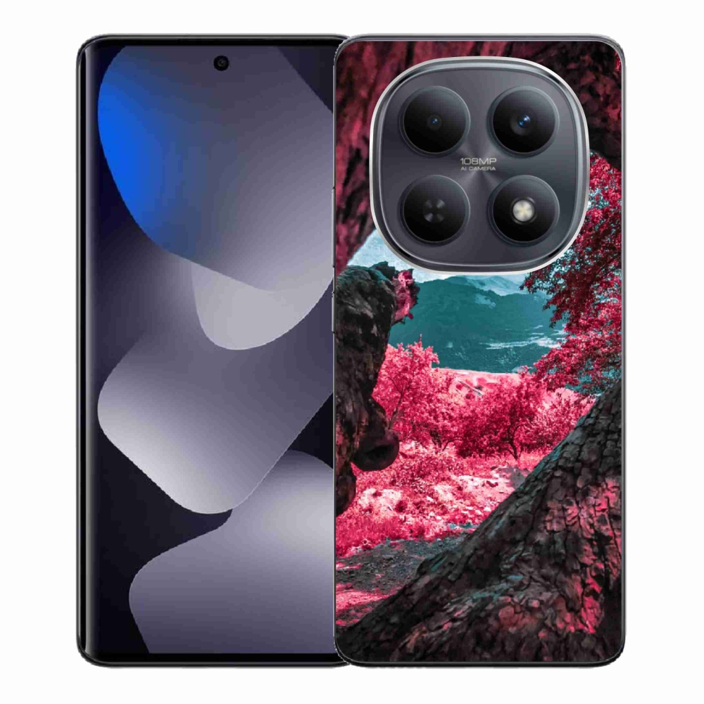 Gél borítás mmCase a Xiaomi Redmi Note 15 4G-hez - hegyi kilátás