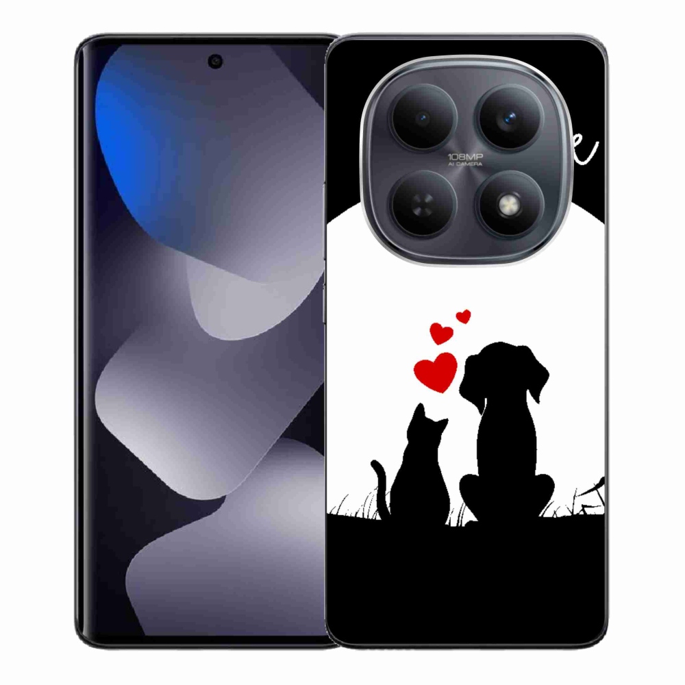 Gél borító mmCase a Xiaomi Redmi Note 15 4G-hez - állati szeretet