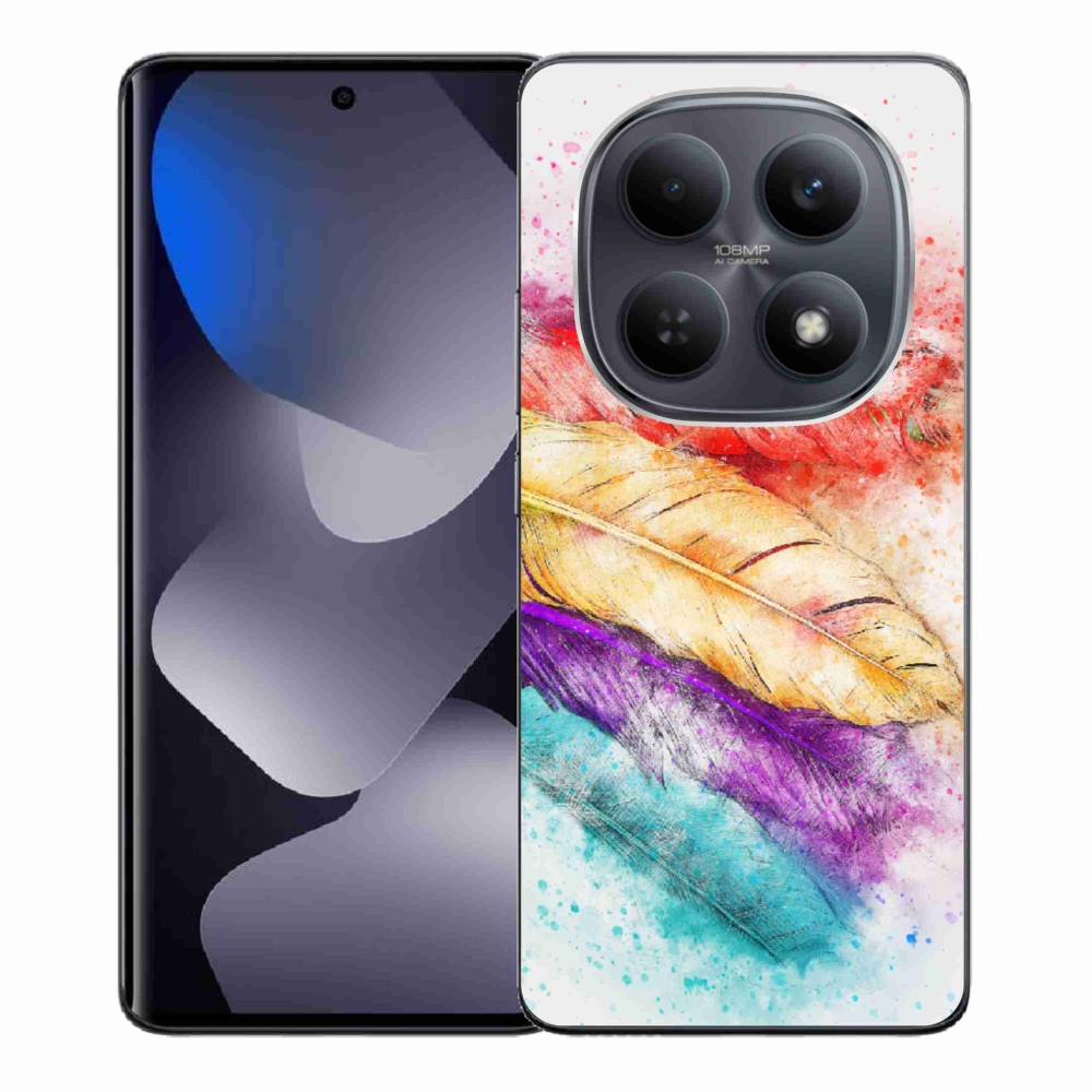 Gél borítás mmCase a Xiaomi Redmi Note 15 5G/Poco M8 5G - színes tollhoz