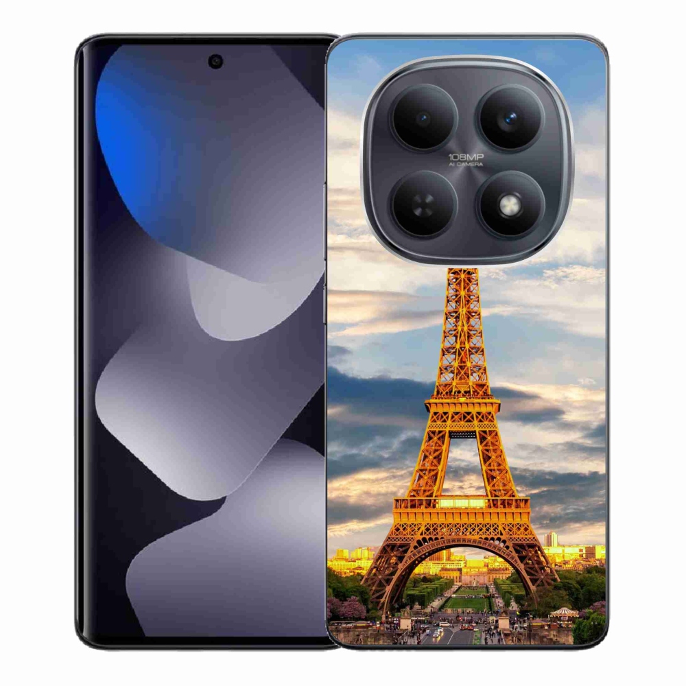 Gél borítás mmCase a Xiaomi Redmi Note 15 5G/Poco M8 5G - eiffel torony 3