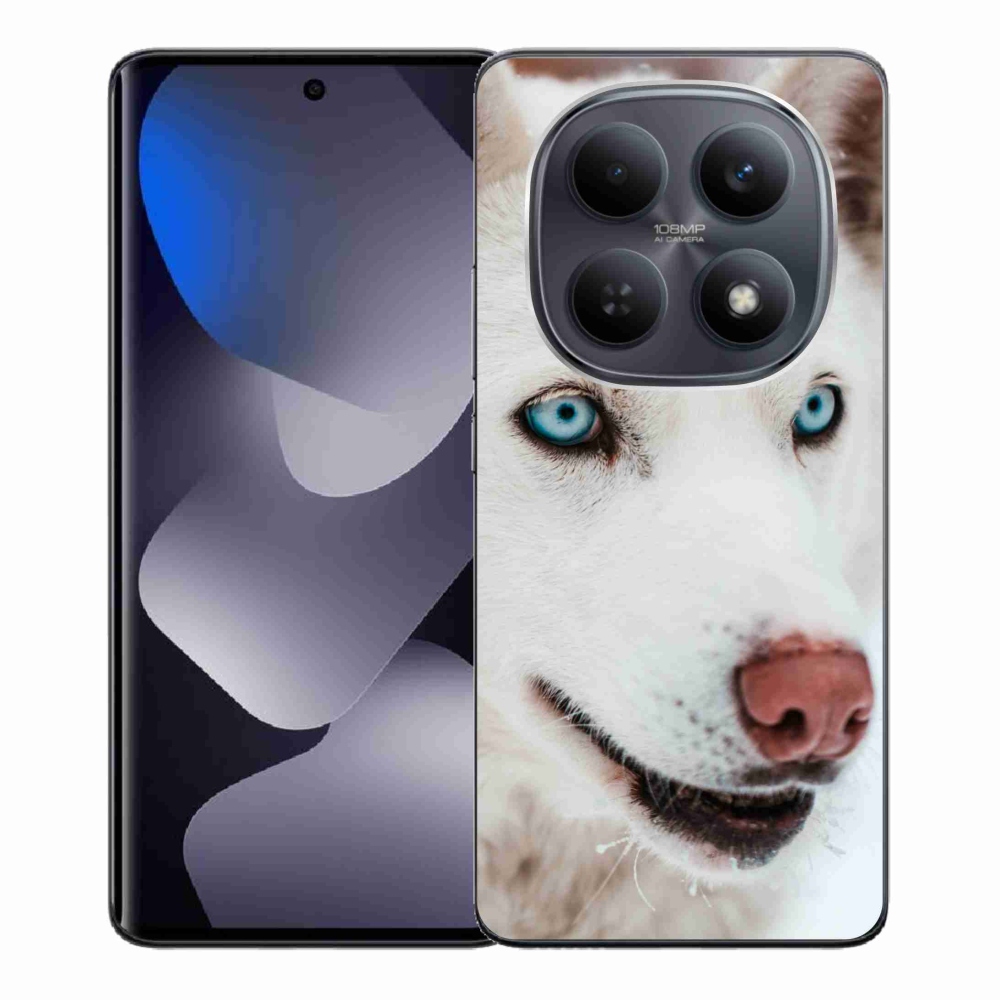 Gél borítás mmCase a Xiaomi Redmi Note 15 5G/Poco M8 5G számára - kutyaszemmel nézet