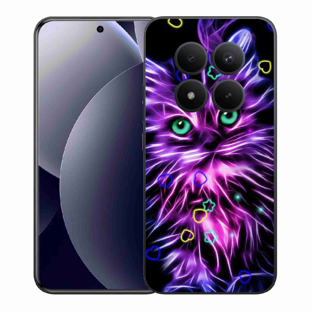 Gél borítás mmCase a Xiaomi Redmi Note 15 Pro+ 5G/Xiaomi Poco M8 Pro 5G számára - absztrakt macska