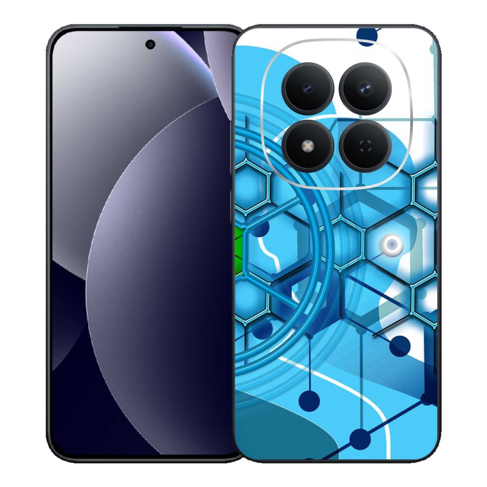 Gél borítás mmCase a Xiaomi Redmi Note 15 Pro 5G számára - absztrakt minta 2