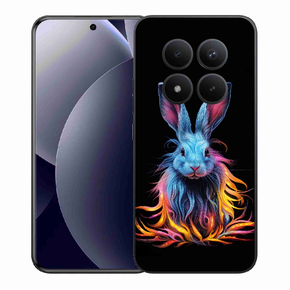 Gél borítás mmCase a Xiaomi Redmi Note 15 Pro+ 5G/Xiaomi Poco M8 Pro 5G számára - absztrakt nyúl