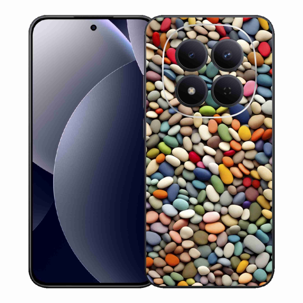 Gél borítás mmCase a Xiaomi Redmi Note 15 Pro 5G-hez - színes strasszkövek 2