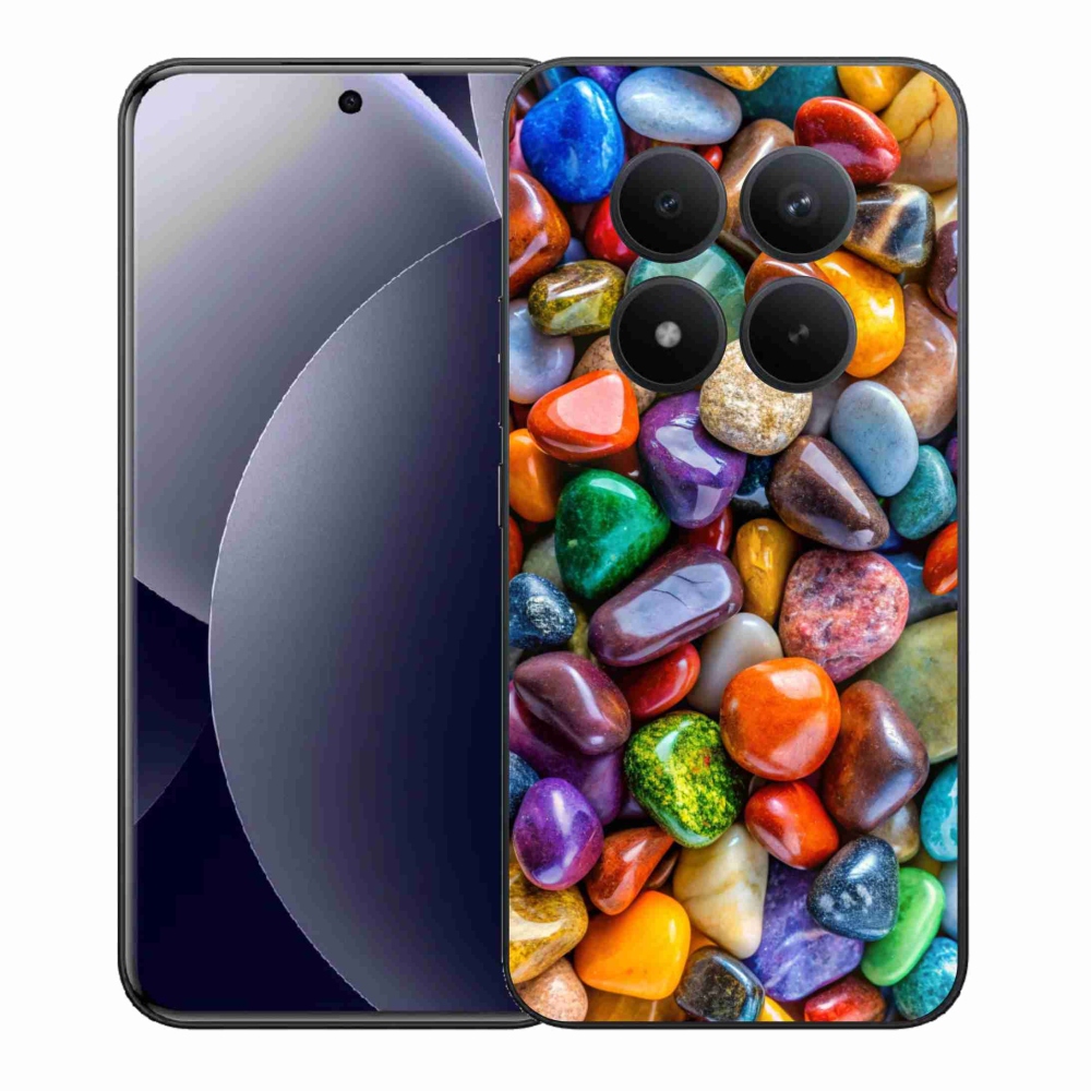 Gél borítás mmCase a Xiaomi Redmi Note 15 Pro+ 5G/Xiaomi Poco M8 Pro 5G számára - színes strasszkövek