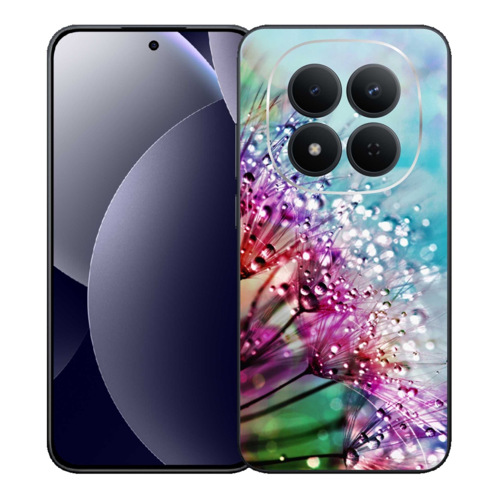 Gél borítás mmCase a Xiaomi Redmi Note 15 Pro 5G számára - színes virágok