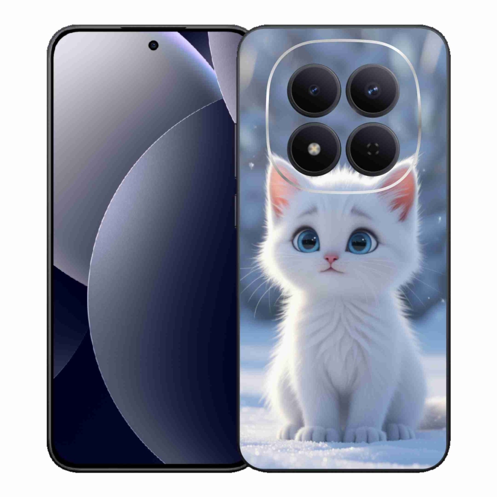 Gél borítás mmCase a Xiaomi Redmi Note 15 Pro 5G-hez - fehér cica 3