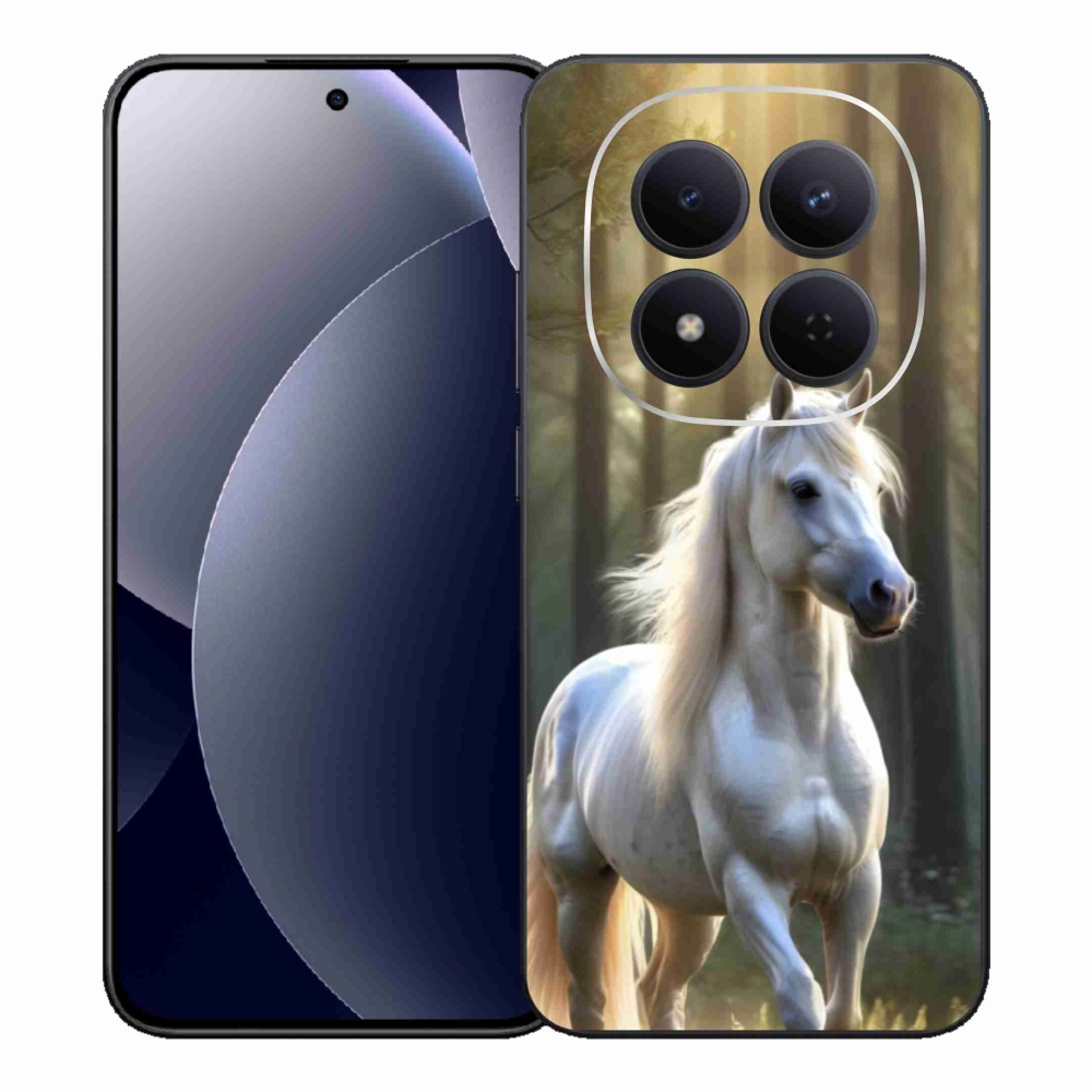 Gél borítás mmCase a Xiaomi Redmi Note 15 Pro 5G-hez - fehér ló 3