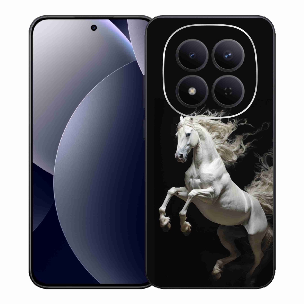 Gél borítás mmCase a Xiaomi Redmi Note 15 Pro 5G-hez - fehér ló 4