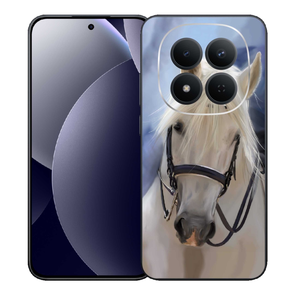 Gél borítás mmCase a Xiaomi Redmi Note 15 Pro 5G-hez - fehér ló