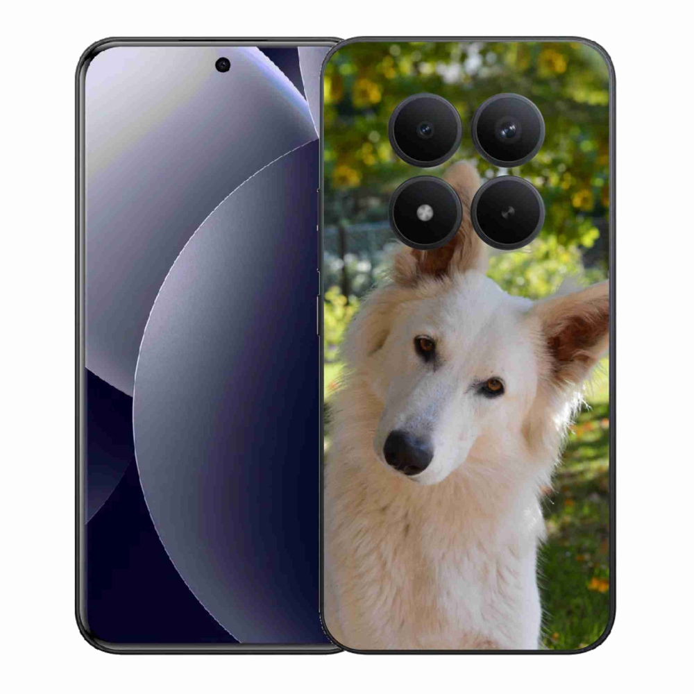 Gél borítás mmCase a Xiaomi Redmi Note 15 Pro+ 5G/Xiaomi Poco M8 Pro 5G - fehér svájci pásztor 1