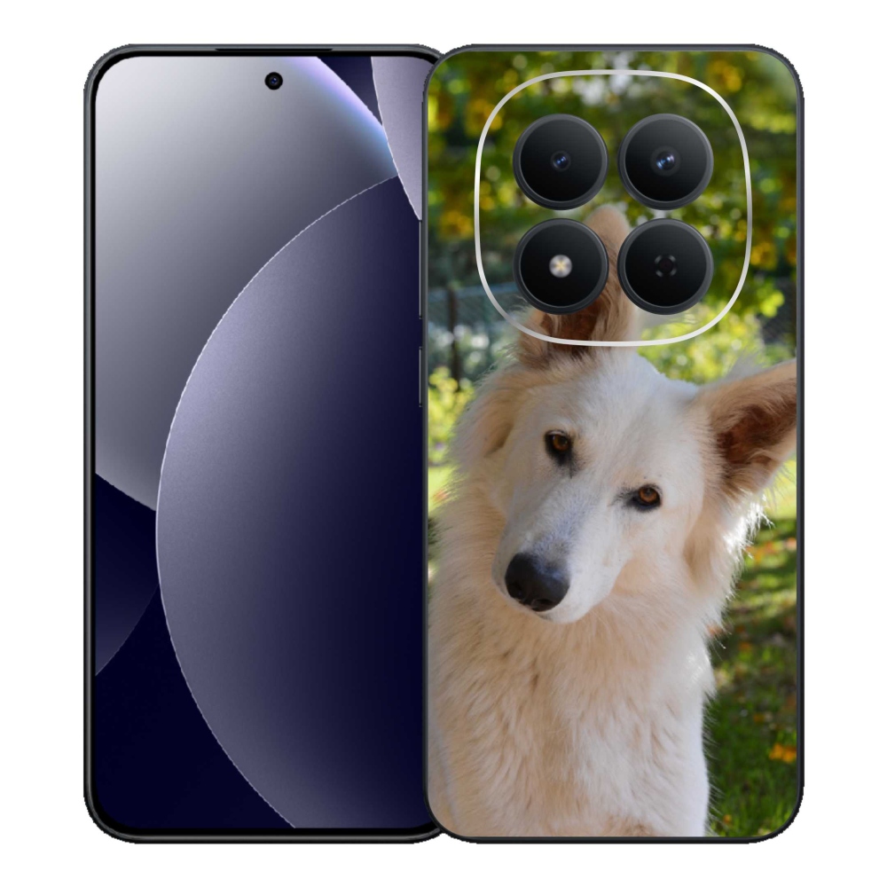 Gél borítás mmCase a Xiaomi Redmi Note 15 Pro 5G-hez - fehér svájci pásztor 1