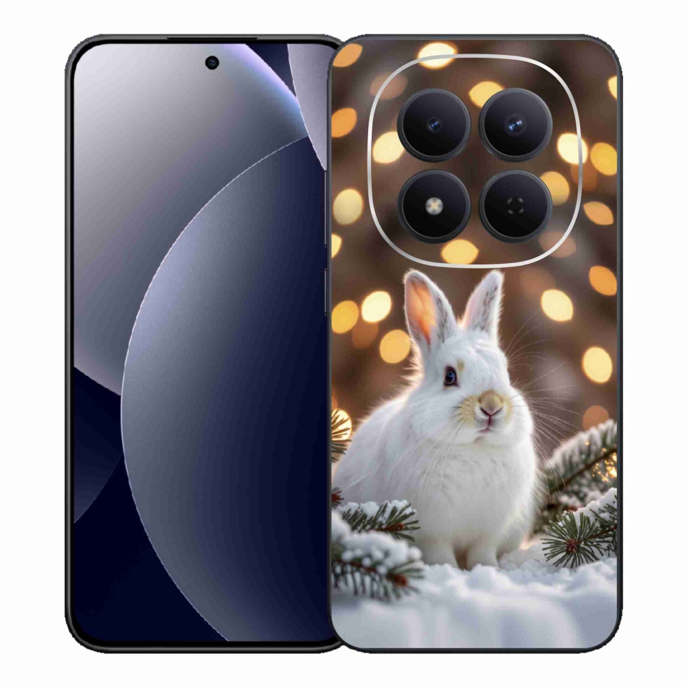 Gél borítás mmCase a Xiaomi Redmi Note 15 Pro 5G-hez - fehér nyuszi