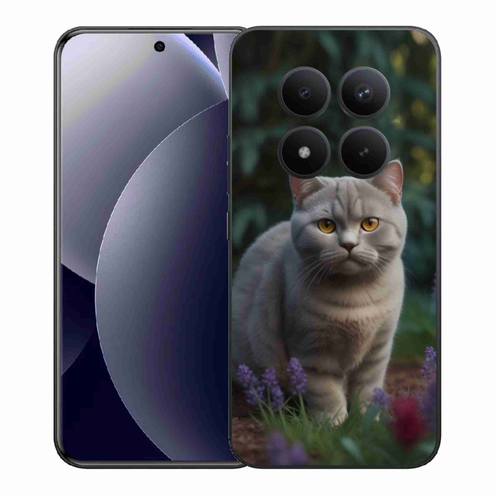 Gél borítás mmCase a Xiaomi Redmi Note 15 Pro+ 5G/Xiaomi Poco M8 Pro 5G számára - brit macska