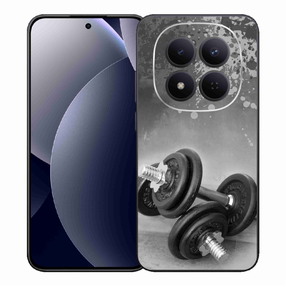 Gél borítás mmCase a Xiaomi Redmi Note 15 Pro 5G-hez - súlyzók 1