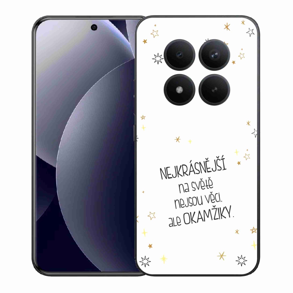 Gél borítás mmCase a Xiaomi Redmi Note 15 Pro+ 5G/Xiaomi Poco M8 Pro 5G - idézem 4 fehér háttérrel