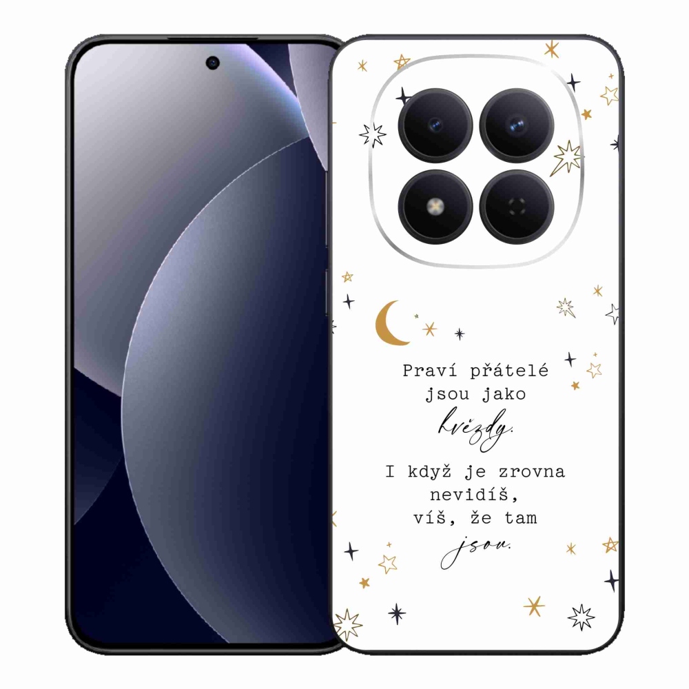 Gél borítás mmCase a Xiaomi Redmi Note 15 Pro 5G-hez - idézem 6 fehér háttér