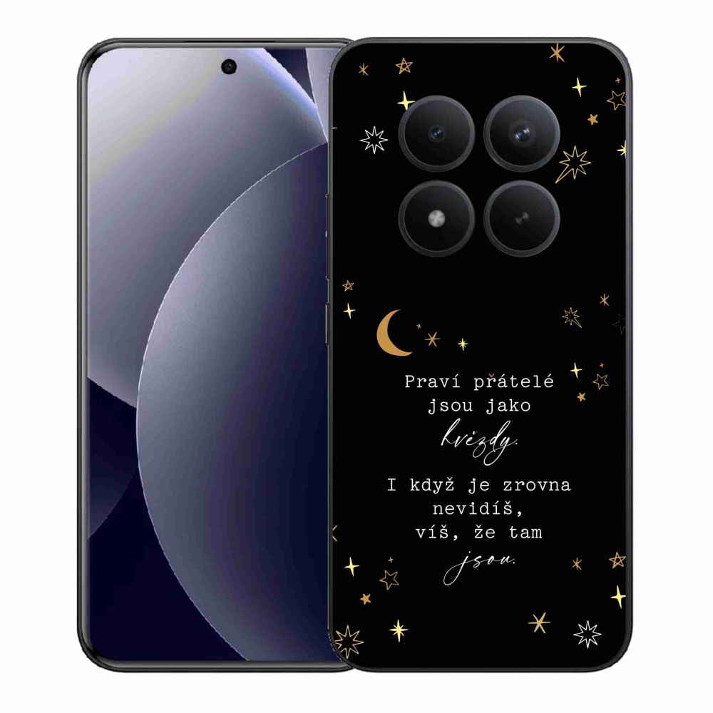 Gél borítás mmCase a Xiaomi Redmi Note 15 Pro+ 5G/Xiaomi Poco M8 Pro 5G - idézem 6 fekete háttérrel