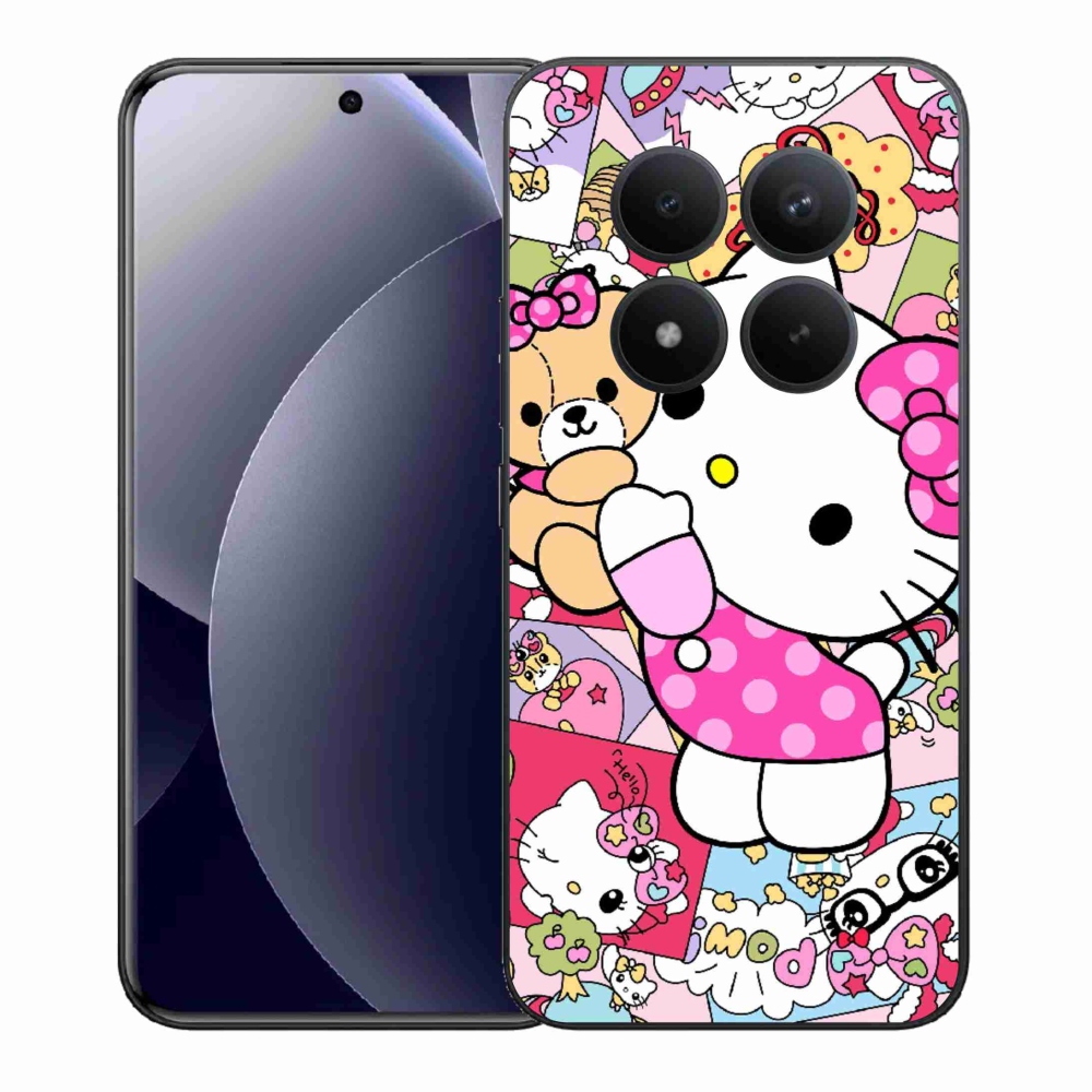 Gél borítás mmCase a Xiaomi Redmi Note 15 Pro+ 5G számára - aranyos cica