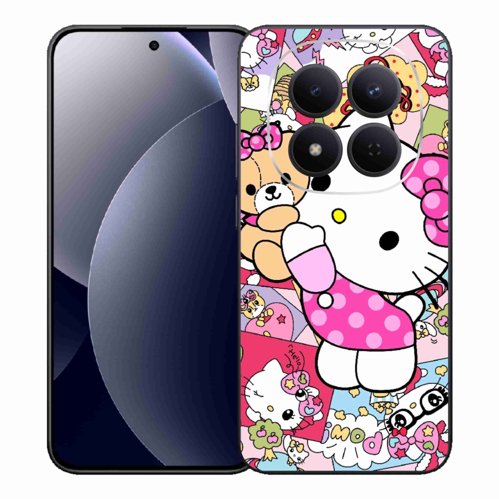 Gél borítás mmCase a Xiaomi Redmi Note 15 Pro 5G számára - aranyos cica