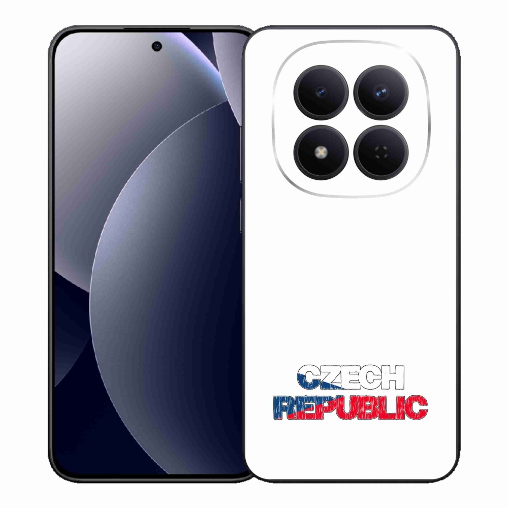 Gél borító mmCase a Xiaomi Redmi Note 15 Pro 5G - Csehország fehér háttérhez