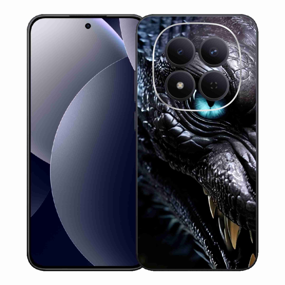 Zselés borítás mmCase a Xiaomi Redmi Note 15 Pro 5G számára - sárkány nézet