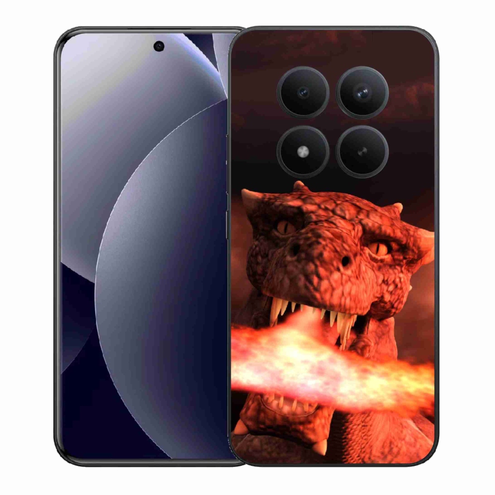 Gél borítás mmCase a Xiaomi Redmi Note 15 Pro+ 5G/Xiaomi Poco M8 Pro 5G - sárkányhoz
