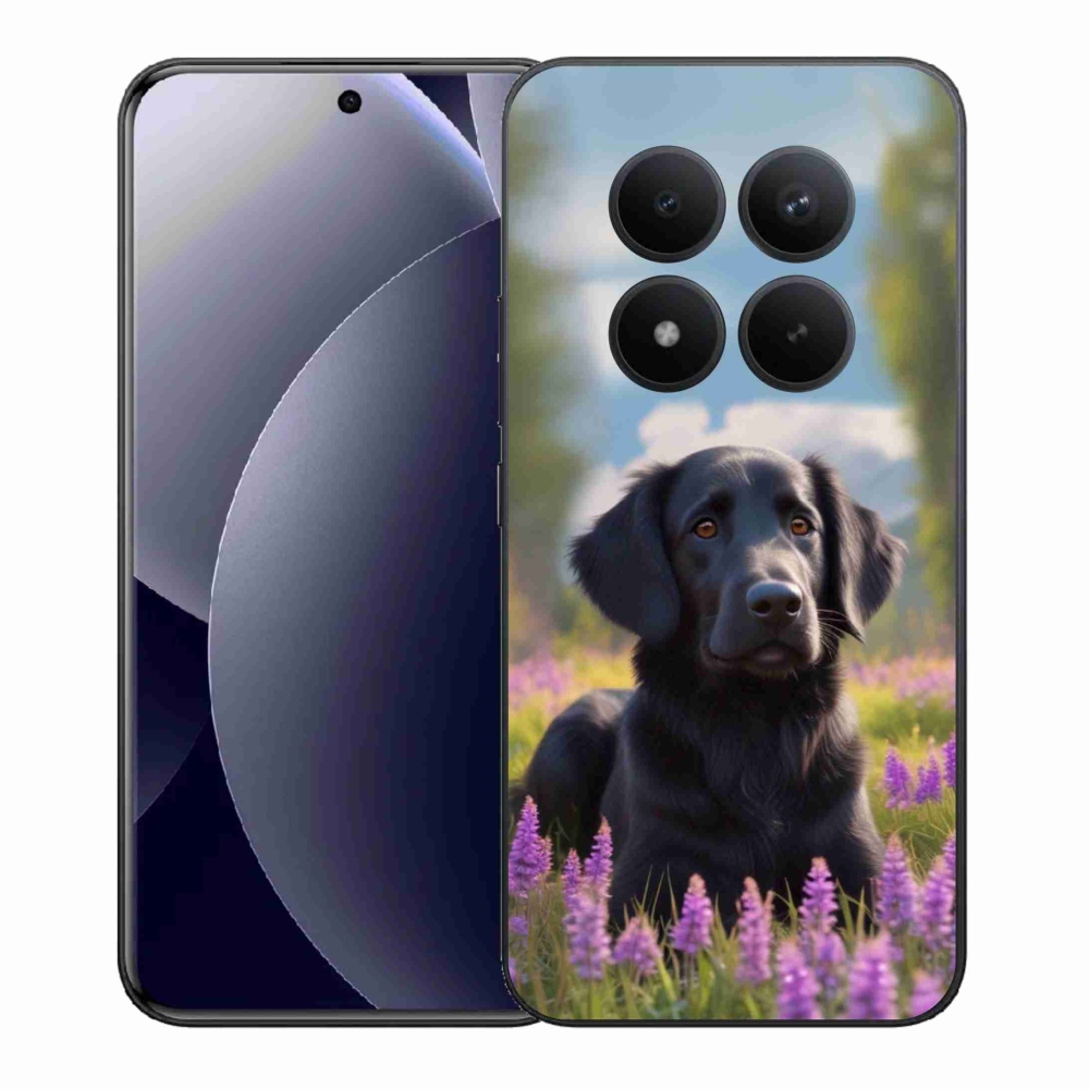 Gél borítás mmCase a Xiaomi Redmi Note 15 Pro+ 5G számára - elegáns fekete retriever