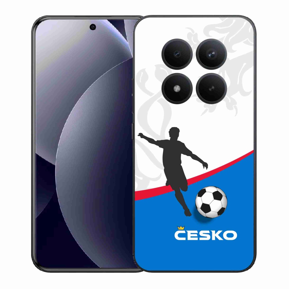 Gél borítás mmCase a Xiaomi Redmi Note 15 Pro+ 5G/Xiaomi Poco M8 Pro 5G - futball Csehország 1