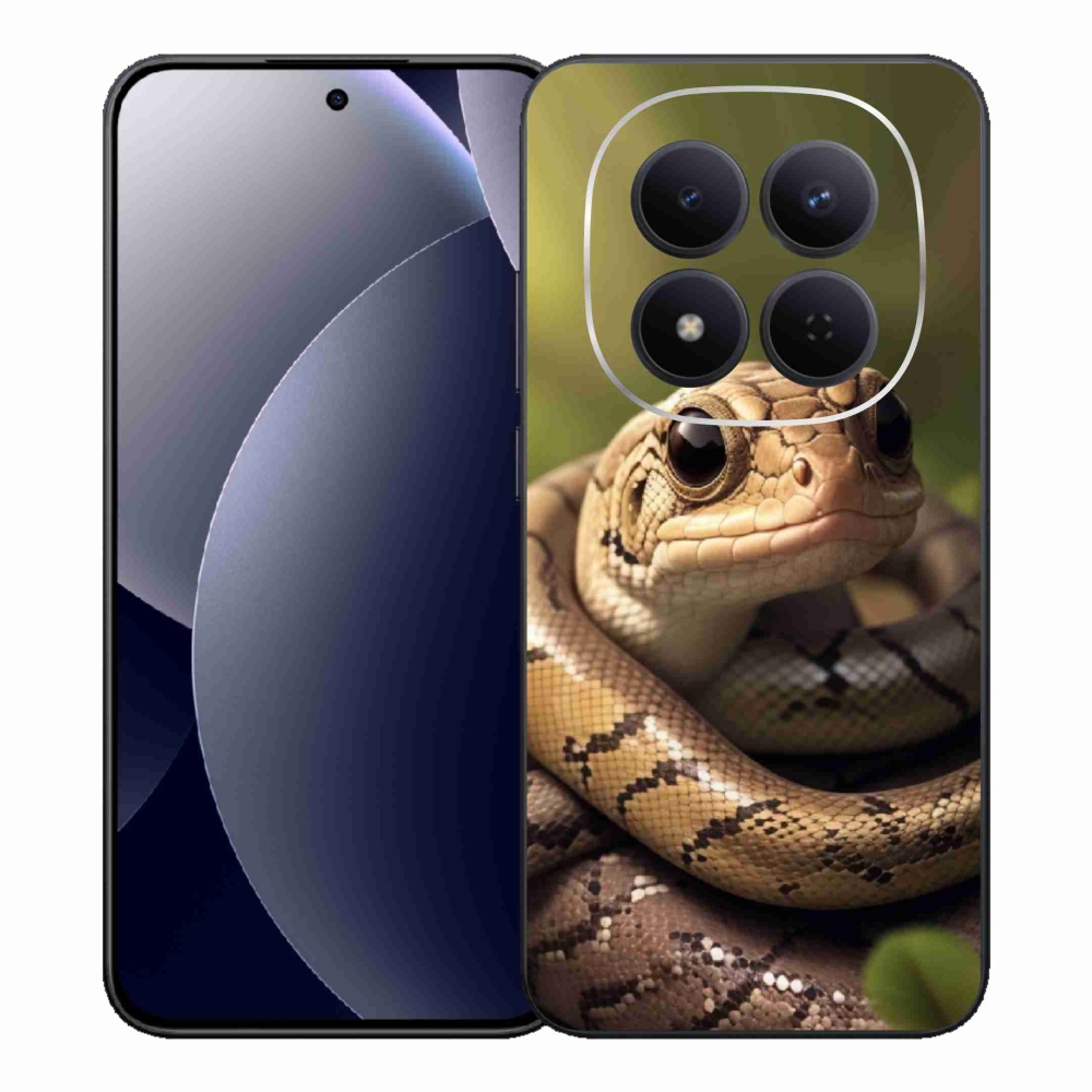 Gél borítás mmCase a Xiaomi Redmi Note 15 Pro 5G számára - kígyó 1