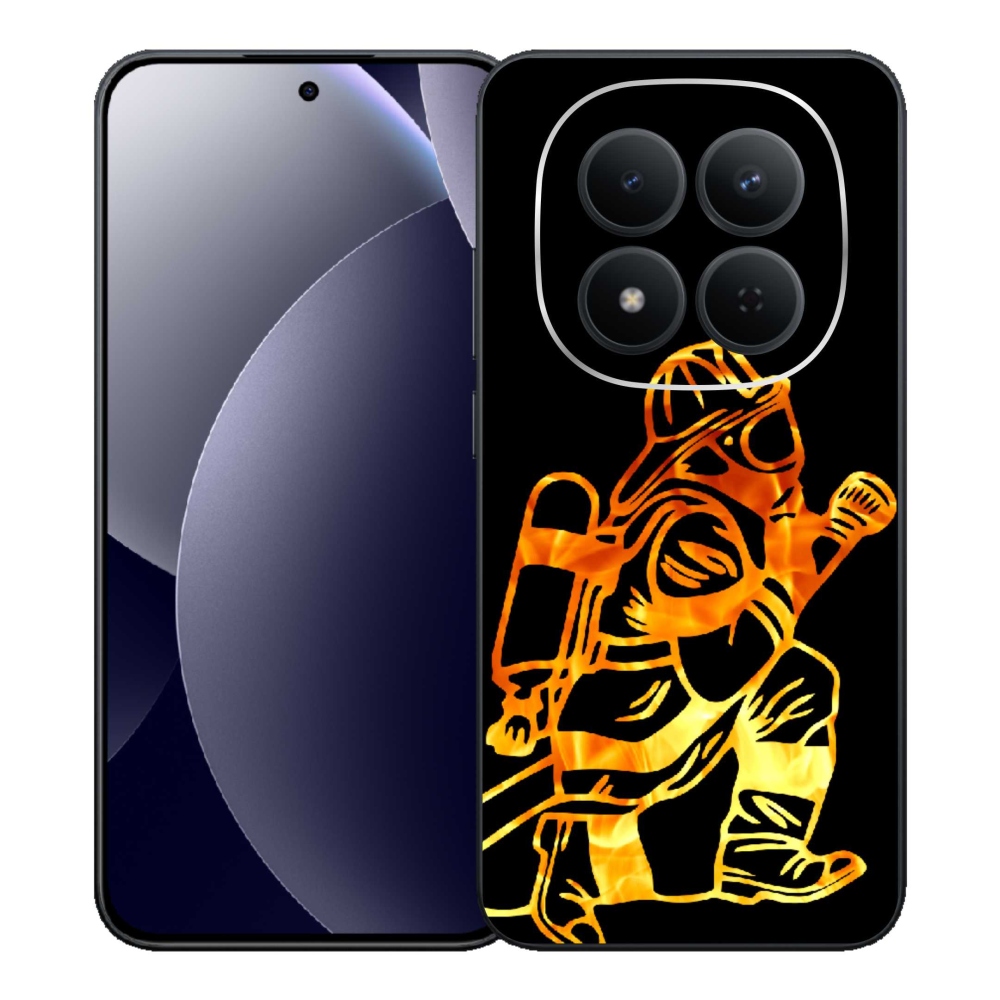 Gél borítás mmCase a Xiaomi Redmi Note 15 Pro 5G-hez - tűzoltó 1