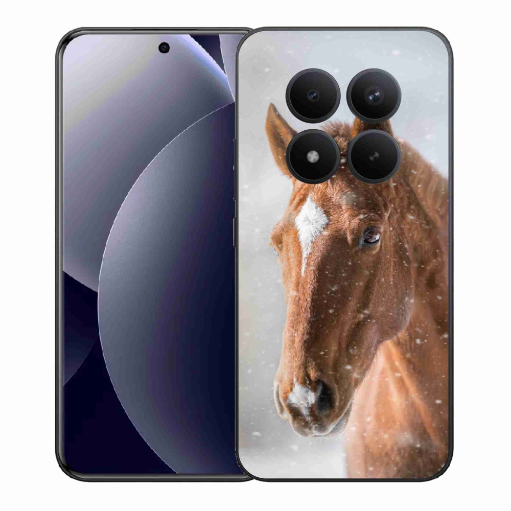 Gél borítás mmCase a Xiaomi Redmi Note 15 Pro+ 5G/Xiaomi Poco M8 Pro 5G - barna ló 2