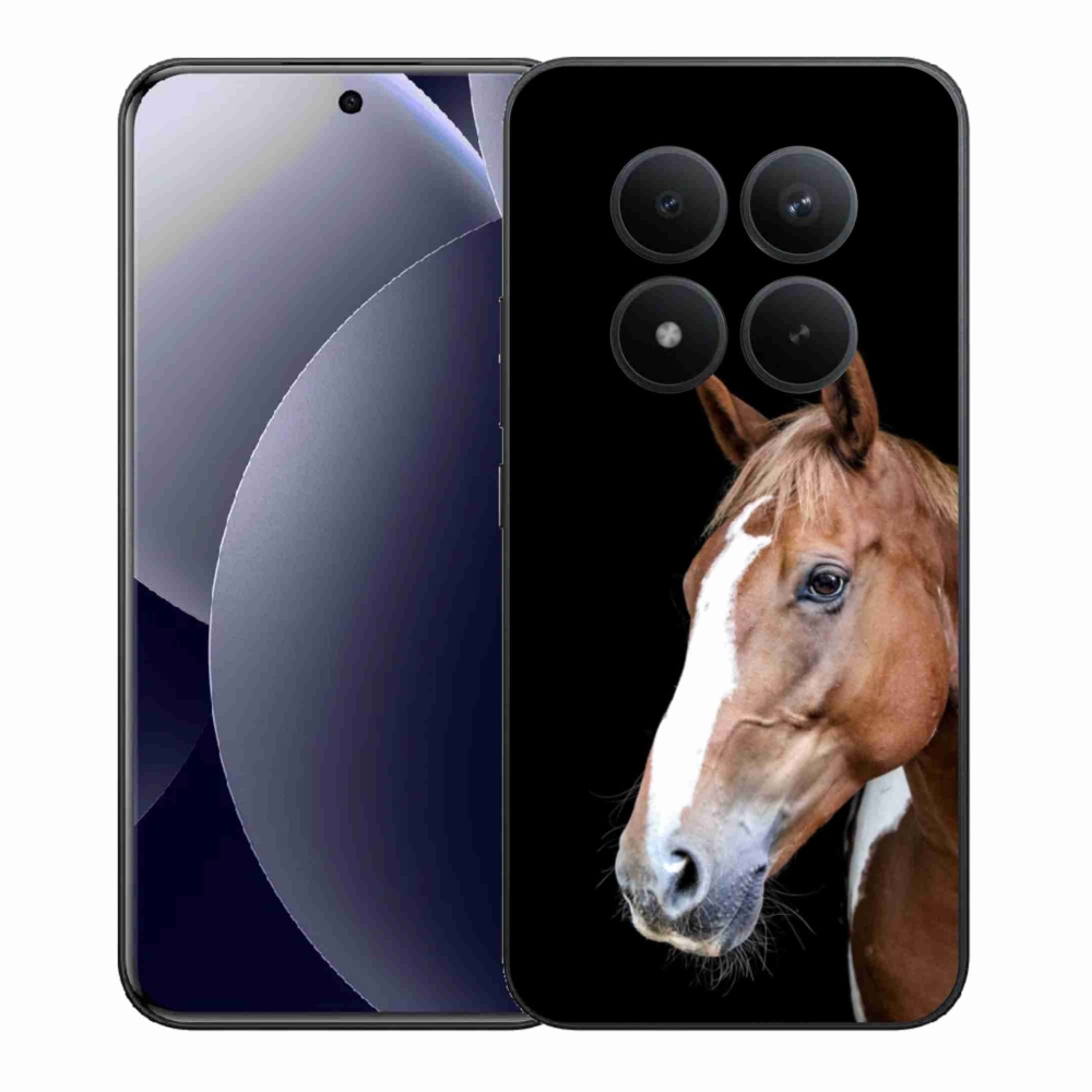 Zselés borítás mmCase a Xiaomi Redmi Note 15 Pro+ 5G/Xiaomi Poco M8 Pro 5G - barna ló 3