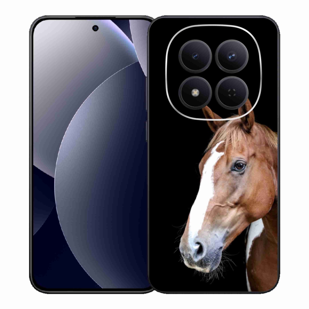 Zselés borítás mmCase a Xiaomi Redmi Note 15 Pro 5G - barna ló 3