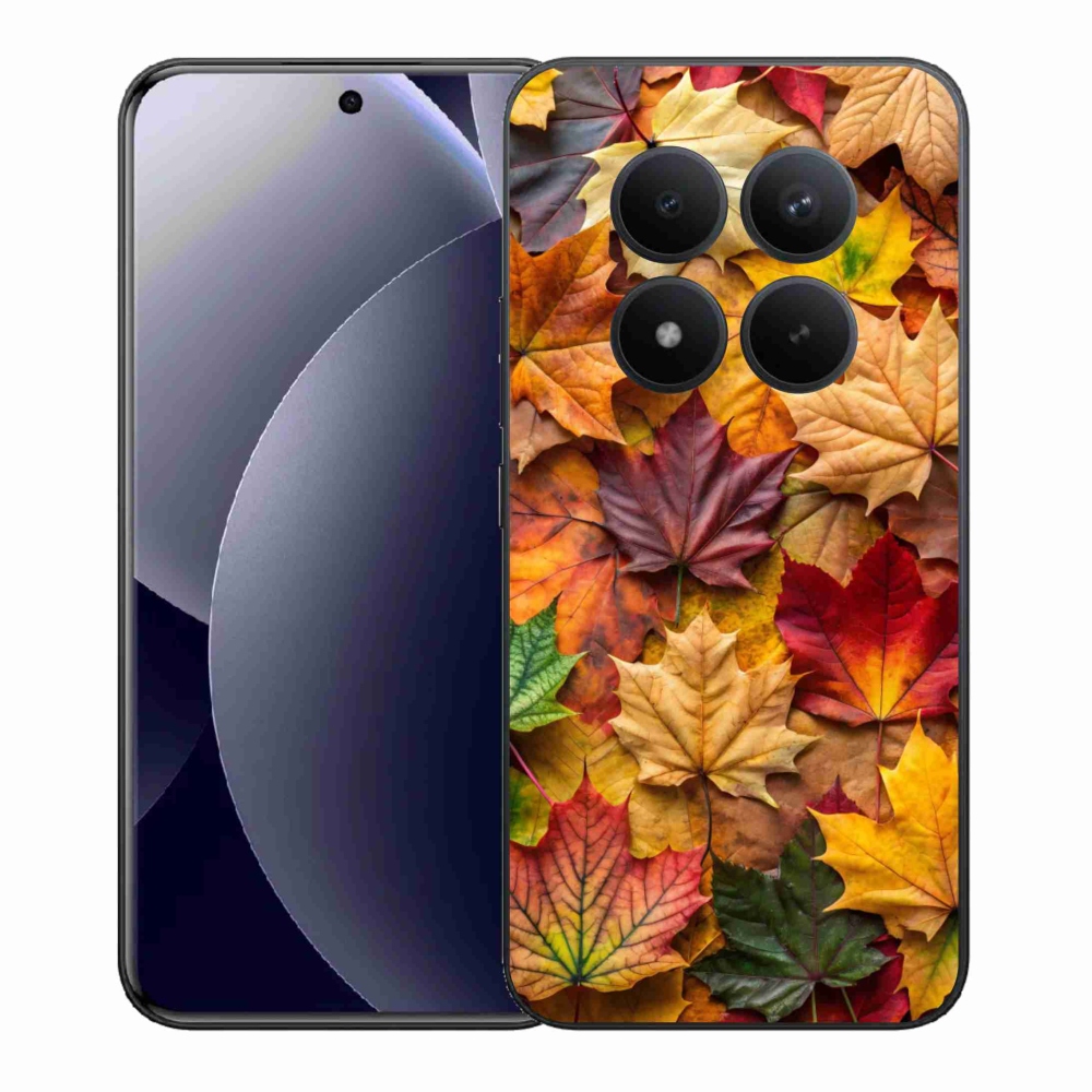 Gél borítás mmCase a Xiaomi Redmi Note 15 Pro+ 5G/Xiaomi Poco M8 Pro 5G - juharlevelek 2