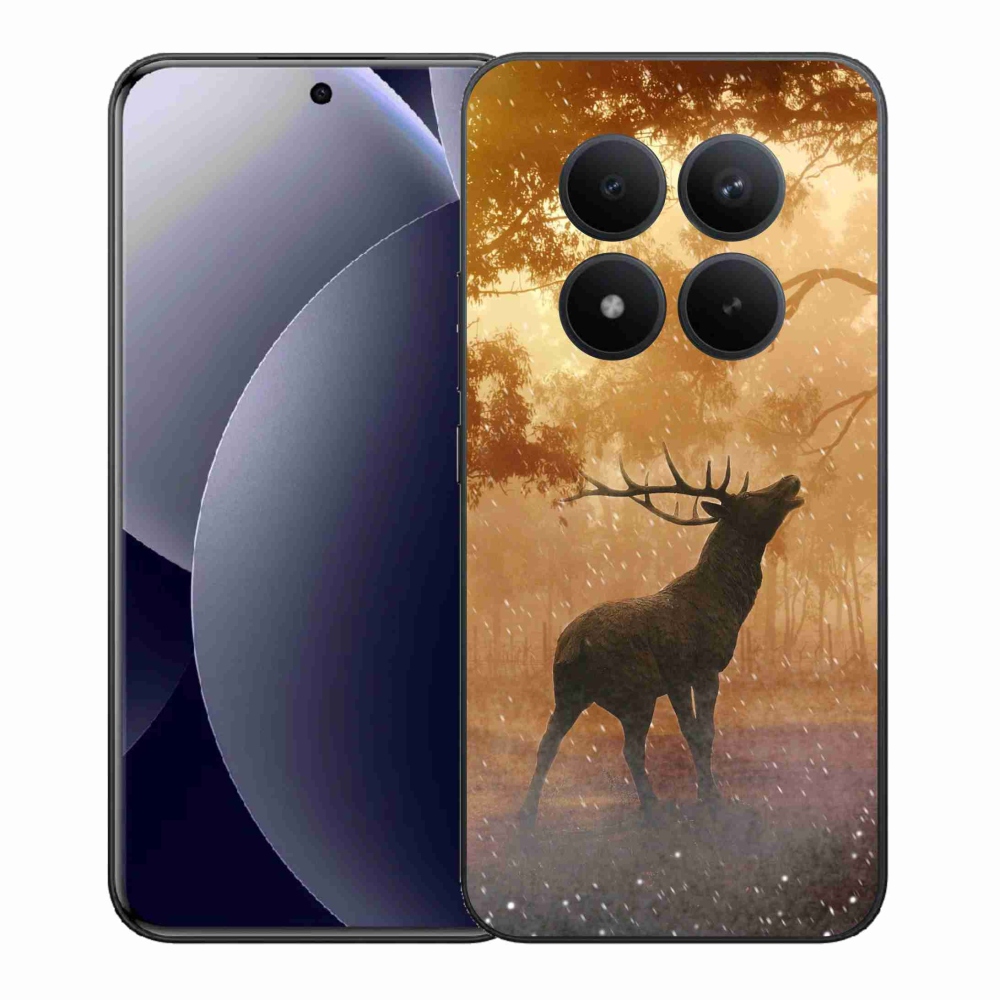 Zselés borítás mmCase a Xiaomi Redmi Note 15 Pro+ 5G/Xiaomi Poco M8 Pro 5G számára - szarvas a vadászaton